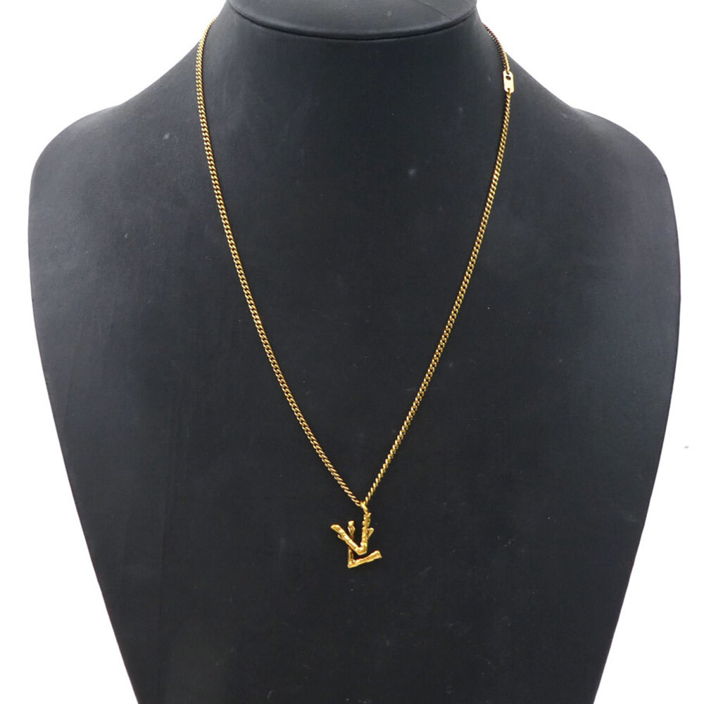 LOUIS VUITTON Gold Necklace - Picture 10 of 10